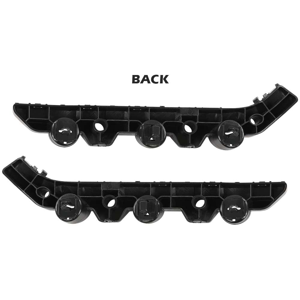 G-PLUS Front Bumper Supports Brackets Retainers Pair Compatible with 2016-2018 Nissan Sentra 622253YU0A 622253YU1A 622243YU0A 622243YU1A NI1032112 NI1033112