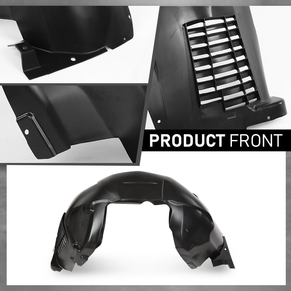 G-PLUS Fender Liner Splash Shield Front Right Compatible with Jaguar XF XFR XFR-S 2012-2015 C2Z22403