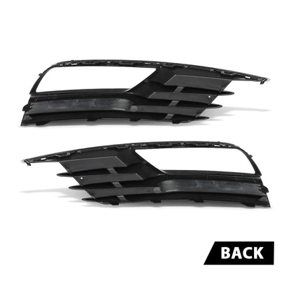 G-PLUS Fog Light Lamp Cover Trim Pair Compatible with Audi A3/A3 Quattro 2015-2016 8V5807682A9B9
