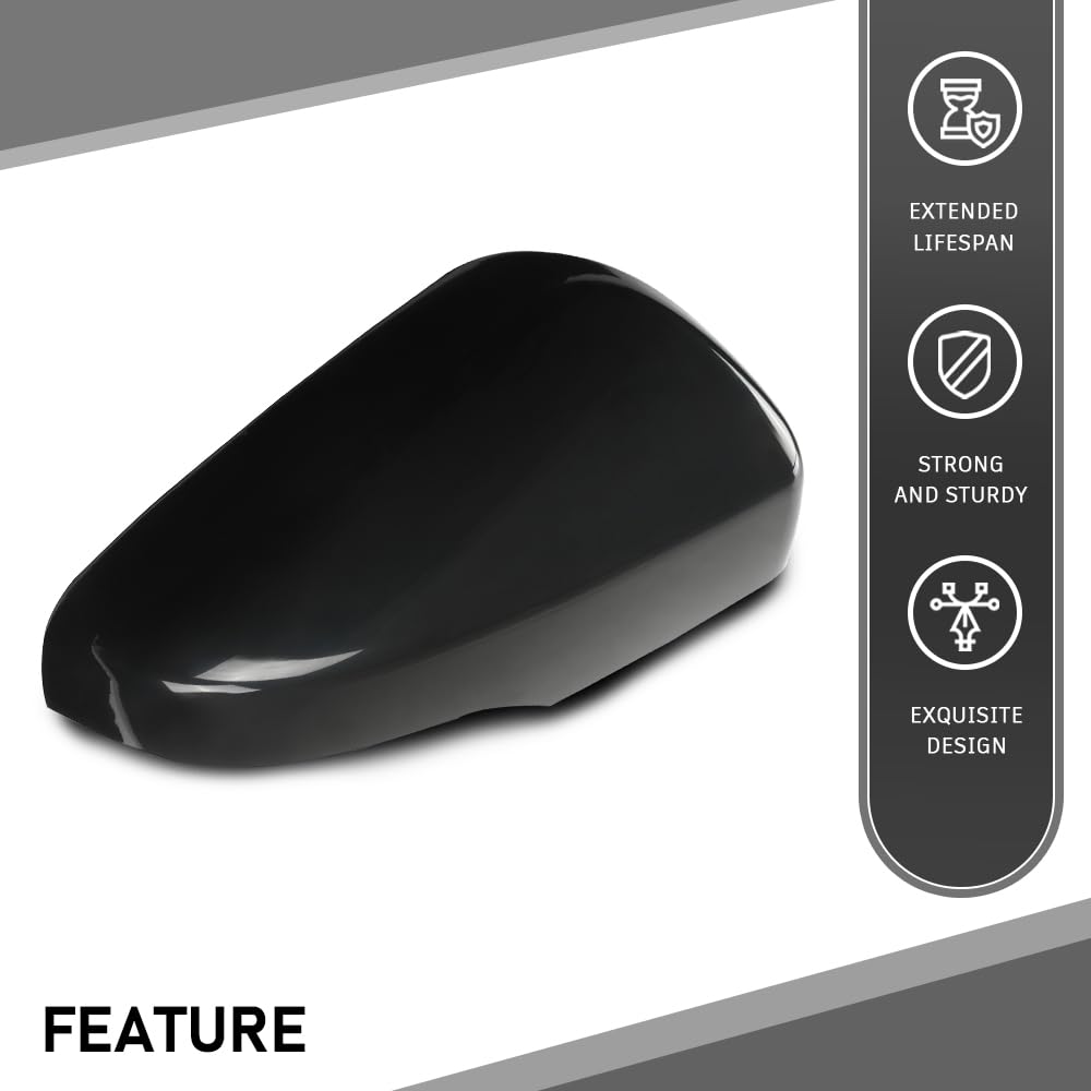 G-PLUS Exterior Mirror Cover Passenger Side Compatible with Subaru Crosstrek 2018-2023,Fit Subaru Forester 2019-2024 91059FL020