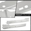 G-PLUS Pair Door Inner Rocker Panel, Compatible with Ford F150 Extended Cab 4 Door 2004-2008, LH Driver & RH Passenger 2PCS, Gray