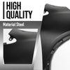 G-PLUS Front Fender RH Right Passenger Side Compatible with Buick Encore (submodel: Base, Convenience, Leather, Premium) 2013-2016 without Turn Signal Light Hole 95031570, GM1241382 Black