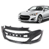 G-PLUS Front Bumper Cover Compatible with Hyundai Genesis Coupe (2-Door) 2013 2014 2015, HY1000197 865112M300, Black Primered