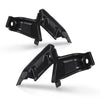 G-PLUS Front Grille Mounting Support Bracket Compatible with Honda Civic Coupe 2009-2011 Left and Right Pair 71124SVAA50 71129SVAA50 HO1207107, HO1207108