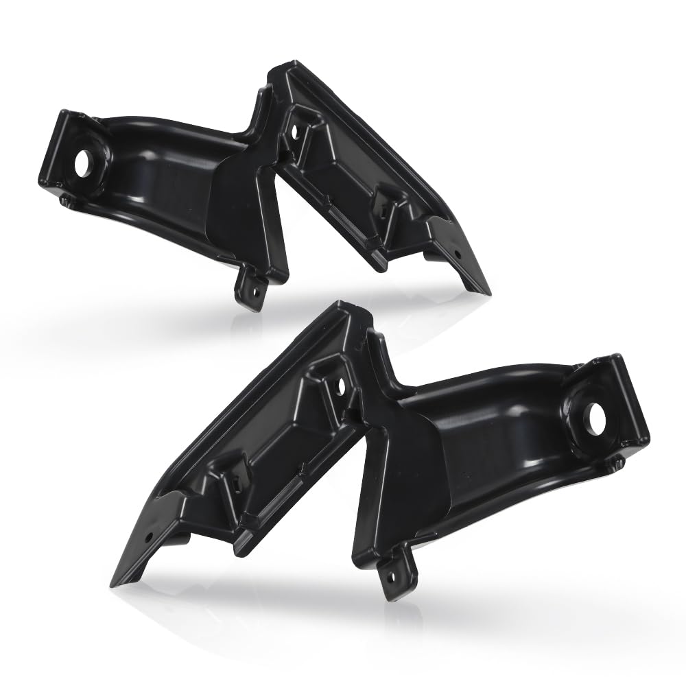 G-PLUS Front Grille Mounting Support Bracket Compatible with Honda Civic Coupe 2009-2011 Left and Right Pair 71124SVAA50 71129SVAA50 HO1207107, HO1207108
