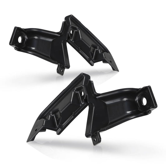 G-PLUS Front Grille Mounting Support Bracket Compatible with Honda Civic Coupe 2009-2011 Left and Right Pair 71124SVAA50 71129SVAA50 HO1207107, HO1207108