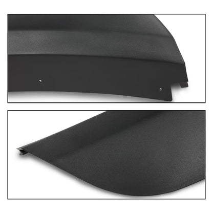 G-PLUS New Front Bumper Face Bar Trim Molding Step Pad Compatible with Dodge Charger 2015-2022 68225517AA, CH1044124 Black Textured