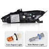 G-PLUS LED DRL Parking Light Turn Signal Lamp With Bulbs Compatible with 2014-2018 Jeep Cherokee 68157102AQ Right Passenger Side