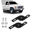 G-PLUS LED Light Mounting Brackets Compatible with A-Pillar Truck SUV Hood Hinge or A-Pillar Mount LED Pod Light ATV & UTV Light Pod Black 2PCS