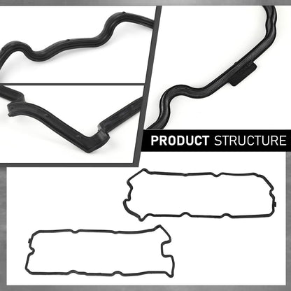 G-PLUS Engine Valve Cover w/Gasket Compatible with Nissan Frontier 4.0L 2005-2019, Fit Nissan NV1500 NV2500 NV3500 4.0L 2012-2019, Fit Nissan Xterra 4.0L 2005-2015
