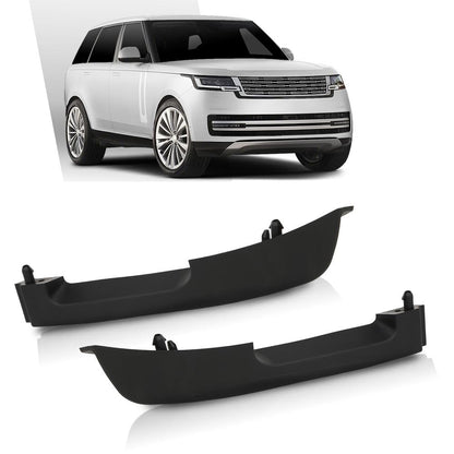 G-PLUS Front Lower Bumper Air Deflector Pair LH RH Side ABS Compatible with Range Rover 2018-2022