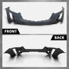 G-PLUS 1PC Front Bumper Cover Compatible with Cadillac XT6 Luxury 2020 2021 2022 2023 2024, 577443677, 343777787, Black