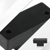 G-PLUS Black Hood Bumper Set Compatible with Hummer Humvee Replaces Factory #1233888, 12338896