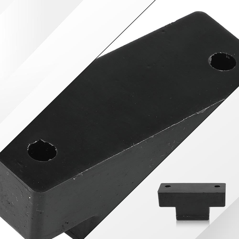 G-PLUS Black Hood Bumper Set Compatible with Hummer Humvee Replaces Factory #1233888, 12338896