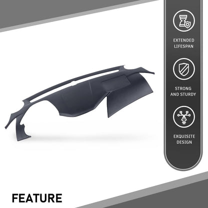 G-PLUS TPE Dash Cover DashBoard Compatible with Sonata 2011-2014 Dark Gray Dash Panel