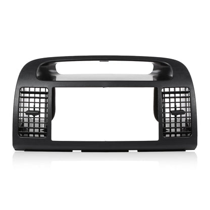 G-PLUS Upper Center Dash Trim Radio Bezel Ac Air Vents Black Compatible with Toyota Camry 2002-2006
