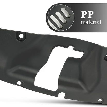 G-PLUS Front Upper Radiator Support Cover Panel Compatible with Honda Civic 2016-2021 74127-TBA-A00 74127TBAA00