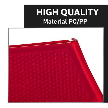 G-PLUS Rear Driver Side Bumper Reflector Compatible with BMW F25 X3 Series sDrive28i xDrive28d xDrive28i xDrive35i 2015-2017 63257352209, 63 25 7 352 209 Red
