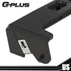 G-PLUS Front Lower Bumper Guide Brackets Driver Passenger Compatible with 201 -2022 Chevy Equinox GM1042153, GM1043153,23227561, 23227562 Black