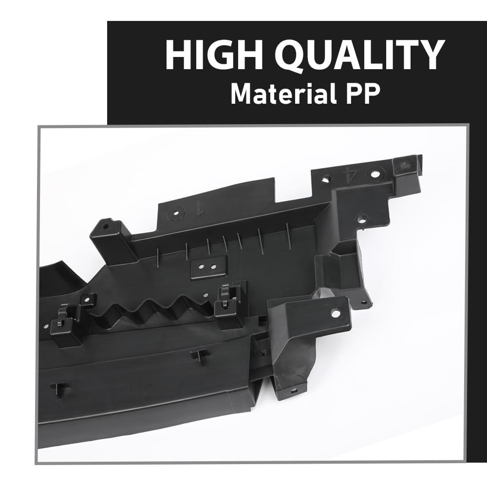 G-PLUS Grille Air Deflector Upper Rad Seal Compatible with Jeep Cherokee 2019-2021 68437115AA, CH1218119