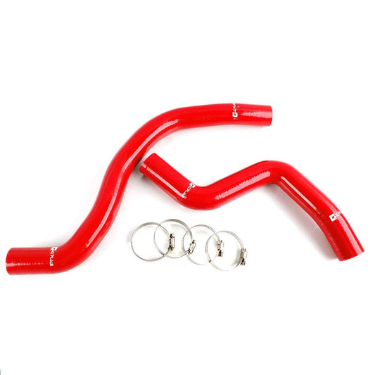 Silicone Heater Radiator Hose Coolant Kit Replacement For MITSUBISHI Lancer EVO 9 IX CT9A CT9W 4G63T 2005-2007 Red 2pcs