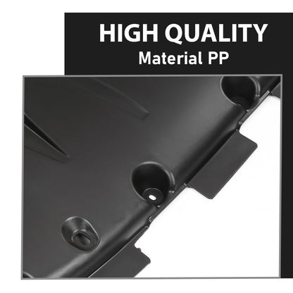 G-PLUS Front Engine Splash Shield, Compatible with Audi TT Base 2008-2009/ TT Quattro Base 2008-2015/ Quattro (submodel: Premium Plus, Prestige) 2012-2013, 8J8825237A, AU1228116