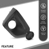 G-PLUS Front Left Fog Light Bezel Cover W/Insert Grille, Compatible with Subaru Impreza 2012-2014, Driver Side, 57731FJ010, 57731FG210