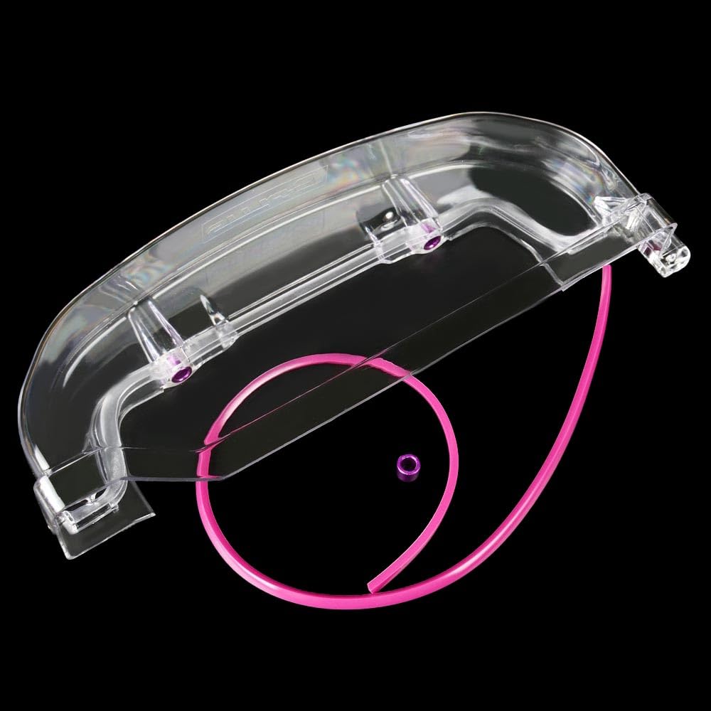 G-PLUS Clear Cam Gear Timing Belt Cover Compatible with Mitsubishi Eclipse 4G63 Turbo DSM 1G EVO 1 2 3