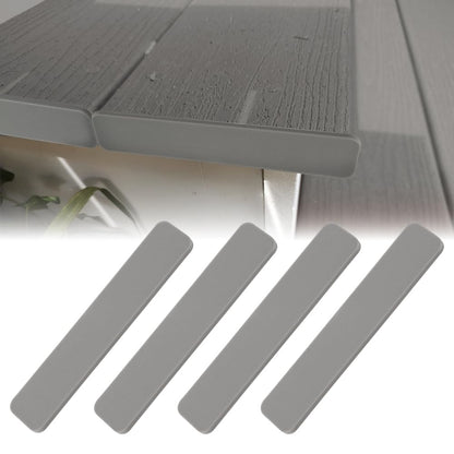 G-PLUS 4Pcs Decking Boards End Cap 5.5” Grey