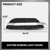 G-PLUS Pair Fog Light Cover Daytime Running Light Cover, Compatible with Benz C250 C350 2012-2015/C300 2012-2014 w/o AMG Package & Sport Package, LH Driver & RH Right 2PCS, 2048803224, 2048803324