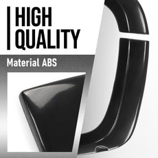 G-PLUS Fender Flares 4PCS for Chevy Tahoe 2007-2014 Black Close-up View