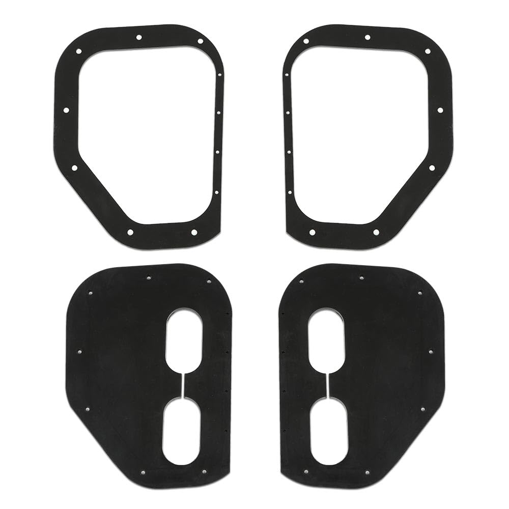 G-PLUS Hood Rubber Seal Kit Compatible with All Hummer H1 or Military Hmmwv M998 M1045 M1114 M1151 M1123 Black