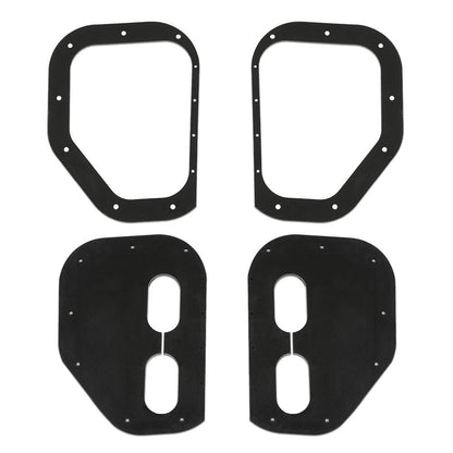 G-PLUS Hood Rubber Seal Kit Compatible with All Hummer H1 or Military Hmmwv M998 M1045 M1114 M1151 M1123 Black