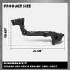 G-PLUS Rear Right Bumper Bracket, Compatible with Ford Focus S/SE/Titanium 2012-2014, Fit Focus SEL 2012, Passenger Side, CP9Z17D948C, FO1143116