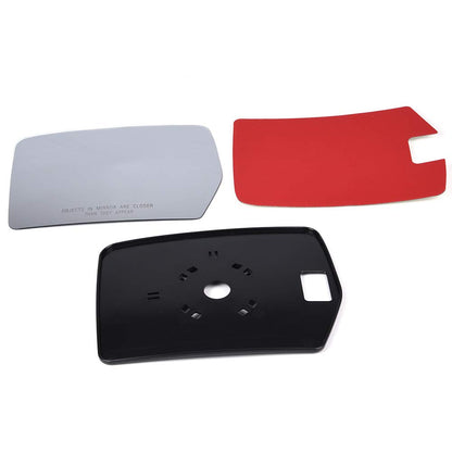 G-PLUS Power Mirror Glass Compatible With 2004-2010 Ford F150 Mark LT Pickup Truck,Exterior Mirror View Mirror Glass (Left Driver Side)