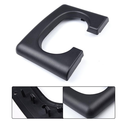 G-PLUS Center Console Cup Holder Pad Compatible with Ford F150 2004-2014(Black)