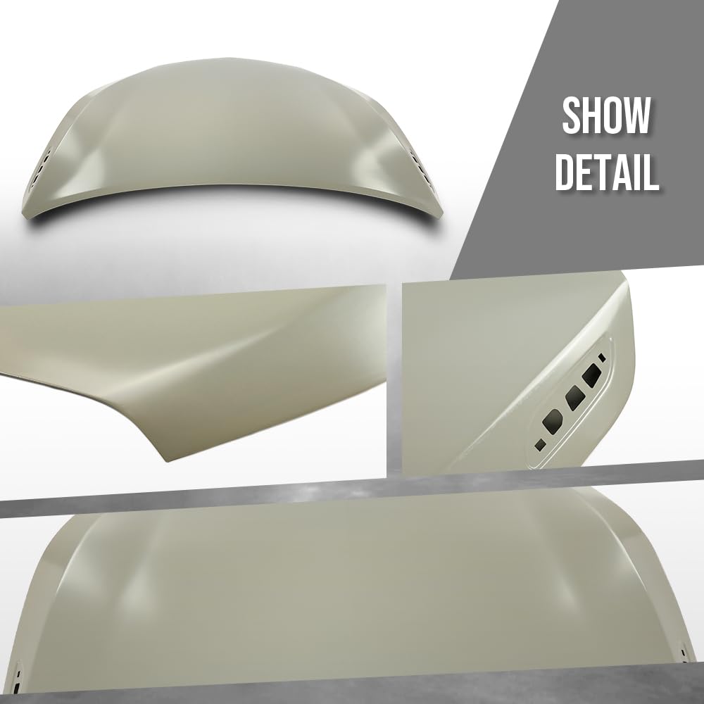 G-PLUS Front Hood Panel Compatible with Buick Lacrosse 2014-2016 Gray