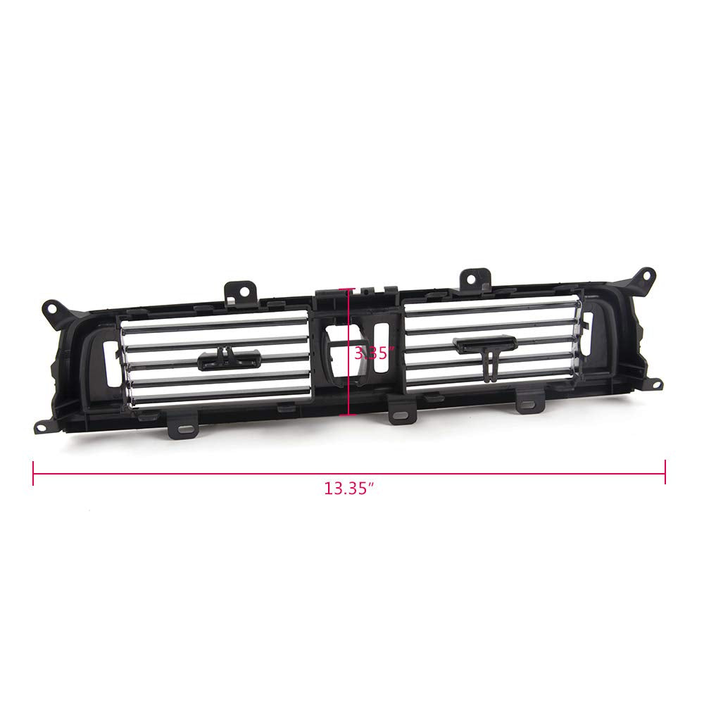 G-PLUS Front Fresh Air Grille Replacement for BMW 5 Series Console Grill Dash AC Air Vent Replacement for BMW F10 F11 F18 520i 523i 525i 528i 530i 535i 2010-2016 Replace #64229166885
