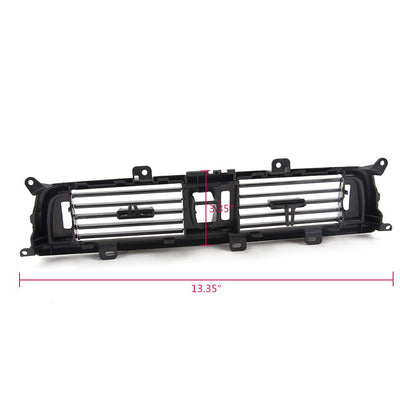 G-PLUS Front Fresh Air Grille Replacement for BMW 5 Series Console Grill Dash AC Air Vent Replacement for BMW F10 F11 F18 520i 523i 525i 528i 530i 535i 2010-2016 Replace #64229166885