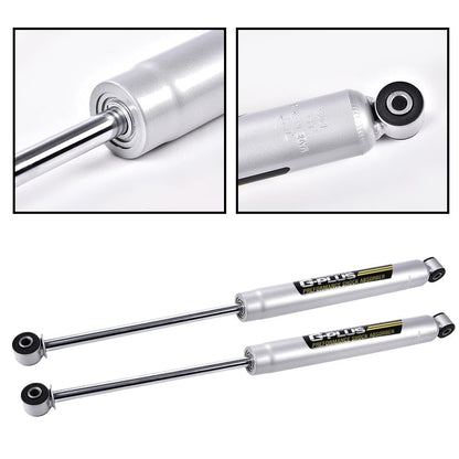 G-PLUS 0-3.5" N3 Rear Shocks Struts Lift Assemblies Kit Compatible With Ford F150 2WD 4WD 2009-2020 (0-3.5" Lift) Silver