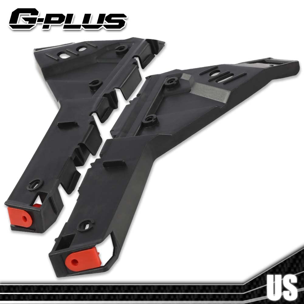 G-PLUS Bumper Bracket Front Pair Beam Mount Support Compatible with Buick Regal Base 2013 2014 2015 2016 2017 39066739 39066740 22789079 22789080