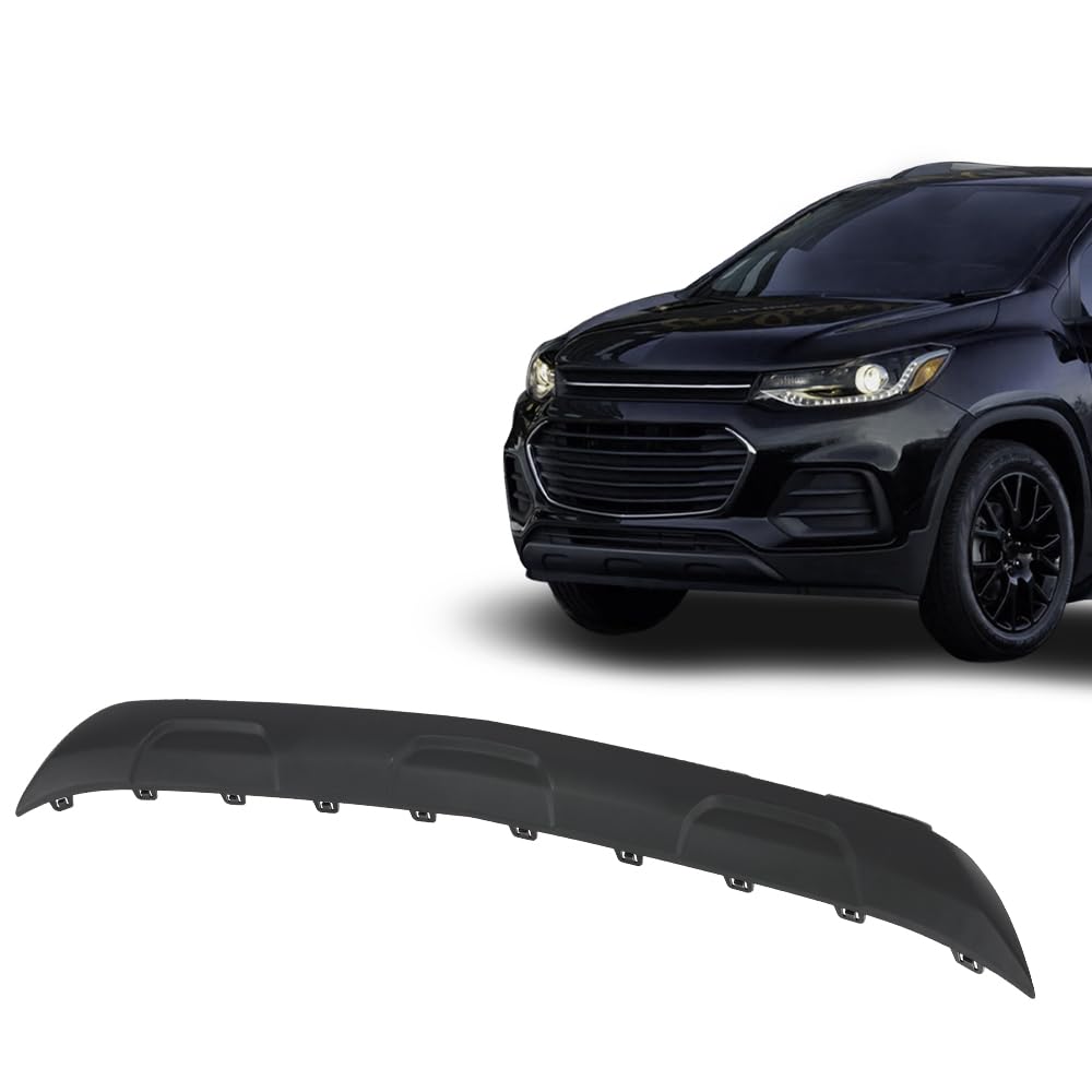 G-PLUS Black Front Lower Valance Skid Plate Compatible with Chevy Trax 2017-2021 42392740 GM1095210