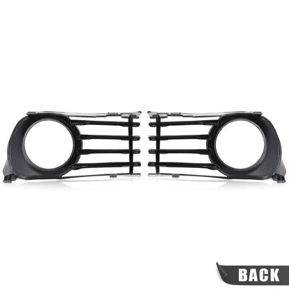 G-PLUS Fog Light Cover Front Bumper Fog Lamp Cover Grille Grill Compatible with Toyota Prius 2004-2009 with Hole 53112-47030 53113-47030