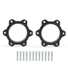 G-PLUS 6" Lift CV Spacers Compatible with Chevy Silverado GMC Sierra 2500HD 2001-2010 4WD Black