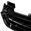 G-PLUS Front Bumper Upper Hood Grille Compatible with Honda Accord Sedan 2013 2014 2015 Replacement Black & Chrome Grill 71121T2FA01, HO1200214