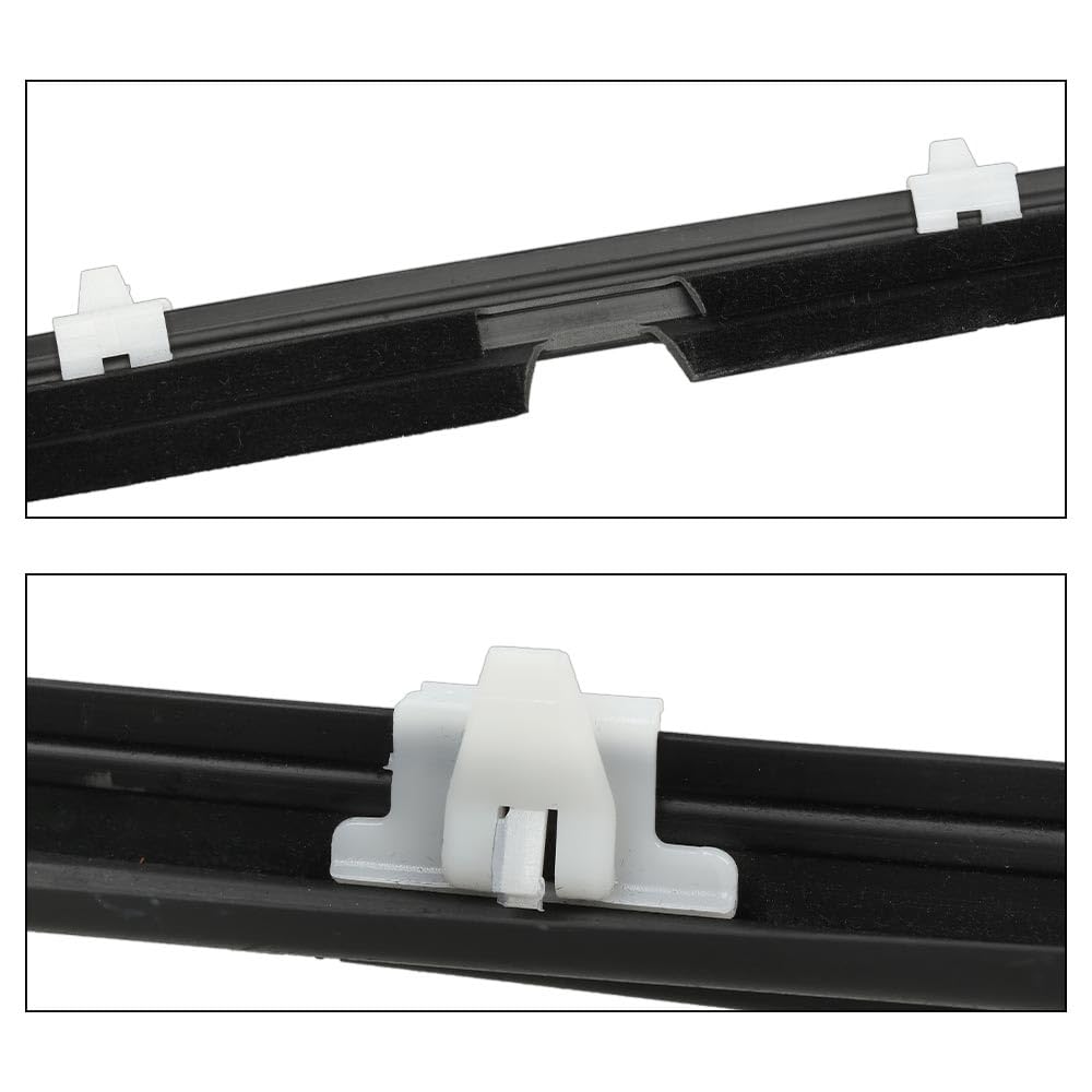 G-PLUS Weatherstrip Seals Door Glass Window Compatible with Miata MX-5 1990-2005 L&R NA0158810F, NA0159810F