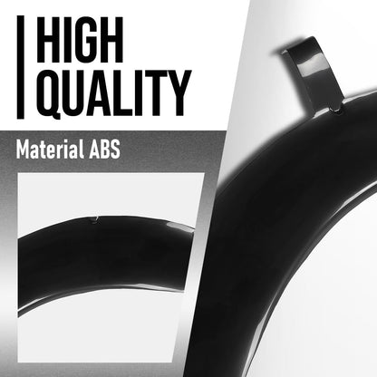 G-PLUS Fender Flares Compatible with Chevy Corvette C3 1968 1969 1970 1971 1972 1973 1974 1975 1976 1977 1978 1979 Black