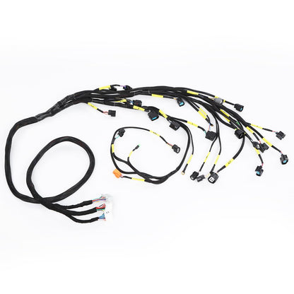 G-PLUS K-Series Tucked Engine Harness Compatible with Honda Civic 1988-2000 /Honda CRX 1988,1990-1991/Acura Integra 1992-2001/Acura RSX 2002-2006