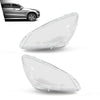G-PLUS Headlight Lens Cover Compatible with Benz C-Class W204 C180 C200 C260 C280 C300 200K 180K 2008-2011 2048208761, 2048208861 Left & Right Front Headlamp Lens Cover Clear