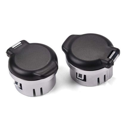 G-PLUS Dash Power Outlet Cover, Dash Panel Retainers Cigarette Lighter Plug Retainer, Compatible with 2007-2013 Silverado Sierra Tahoe 20983936 25793816 Dash Retainers 12v Power, 2PCS